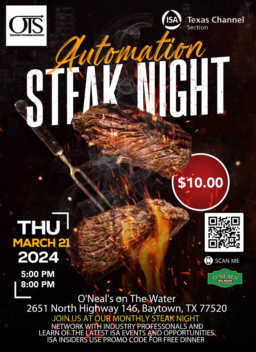 March 2024 Steak Night Flyer Final
